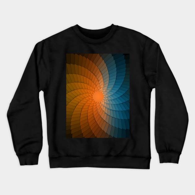 Spiral Crewneck Sweatshirt by Wavey's